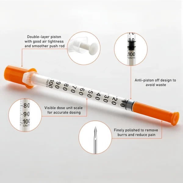 Hypodermic Syringe  - Insulin Syringes