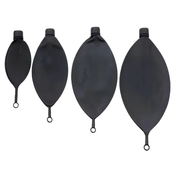 Anesthesia Reusable Latex Bags - Black
