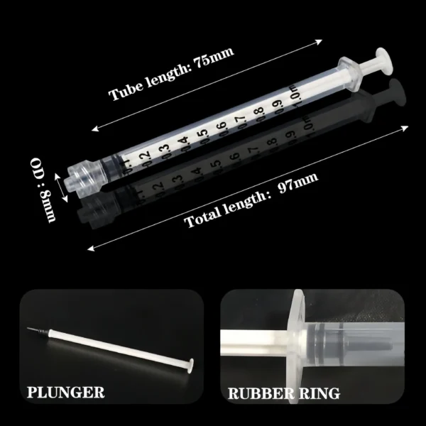 Hypodermic Syringe  - 1mL TB Syringe