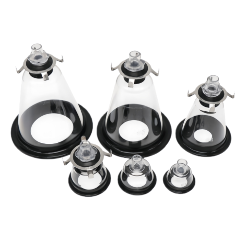 Vet Anesthesia Mask Set Size#1-#6 (3) Vet Anesthesia Mask Set Size#1-#6