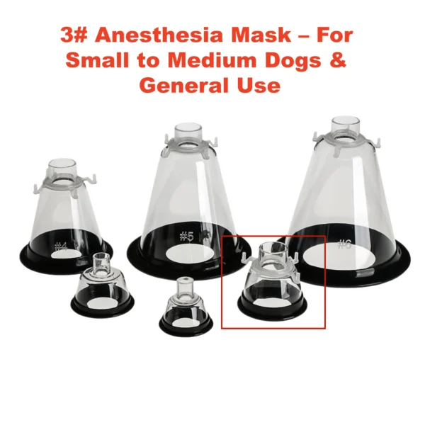 Vet Anesthesia Mask Size3#