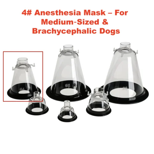 Vet Anesthesia Mask Size4# Vet Anesthesia Mask Size4#