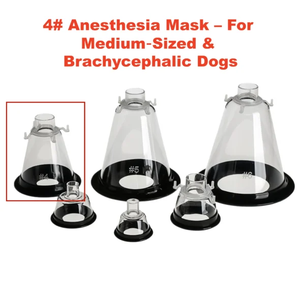 Vet Anesthesia Mask Size4#